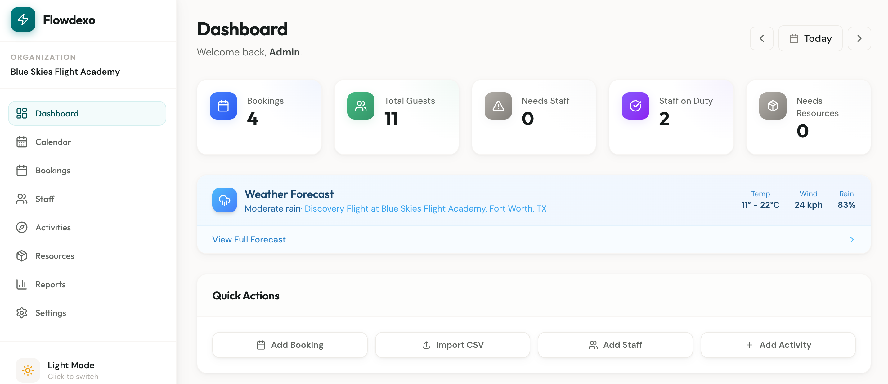 Operations Dashboard